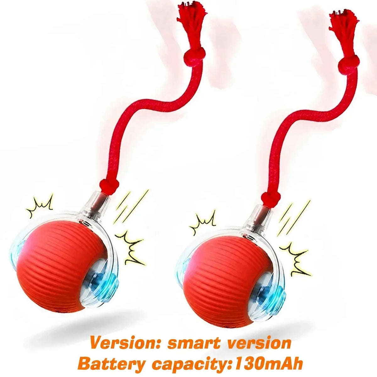 Rechargeable Automatic Rolling Interactive Dog Ball Toy