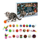 24 Day Christmas Advent Calendar Cat Toy
