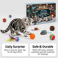 24 Day Christmas Advent Calendar Cat Toy
