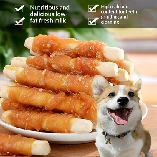 Chicken Flavored Milk Stick Calcium Dog Chews