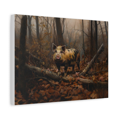 Kune Kune "Koa" Pig Canvas 1.25"