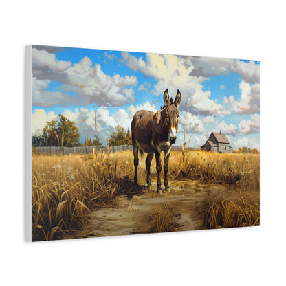 Donkey "Gus" Canvas 1.25"