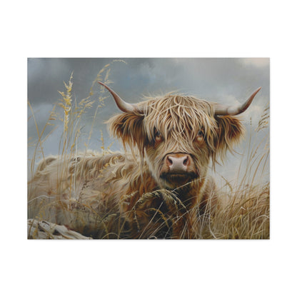 Highland "Goldilocks 2" Cow Canvas 1.25"