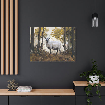 Suffolk "Dolly" Sheep Canvas 1.25"