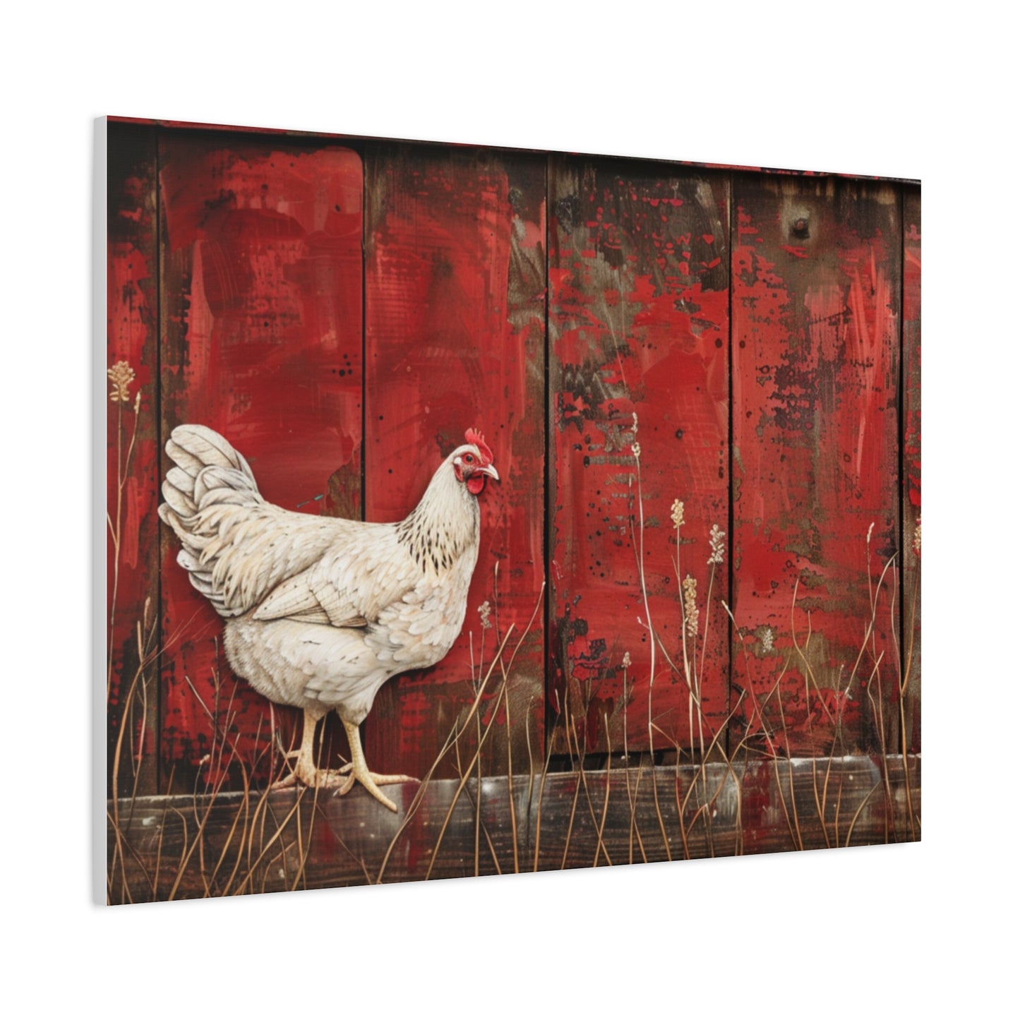 Leghorn "Spice" Chicken Canvas 1.25"