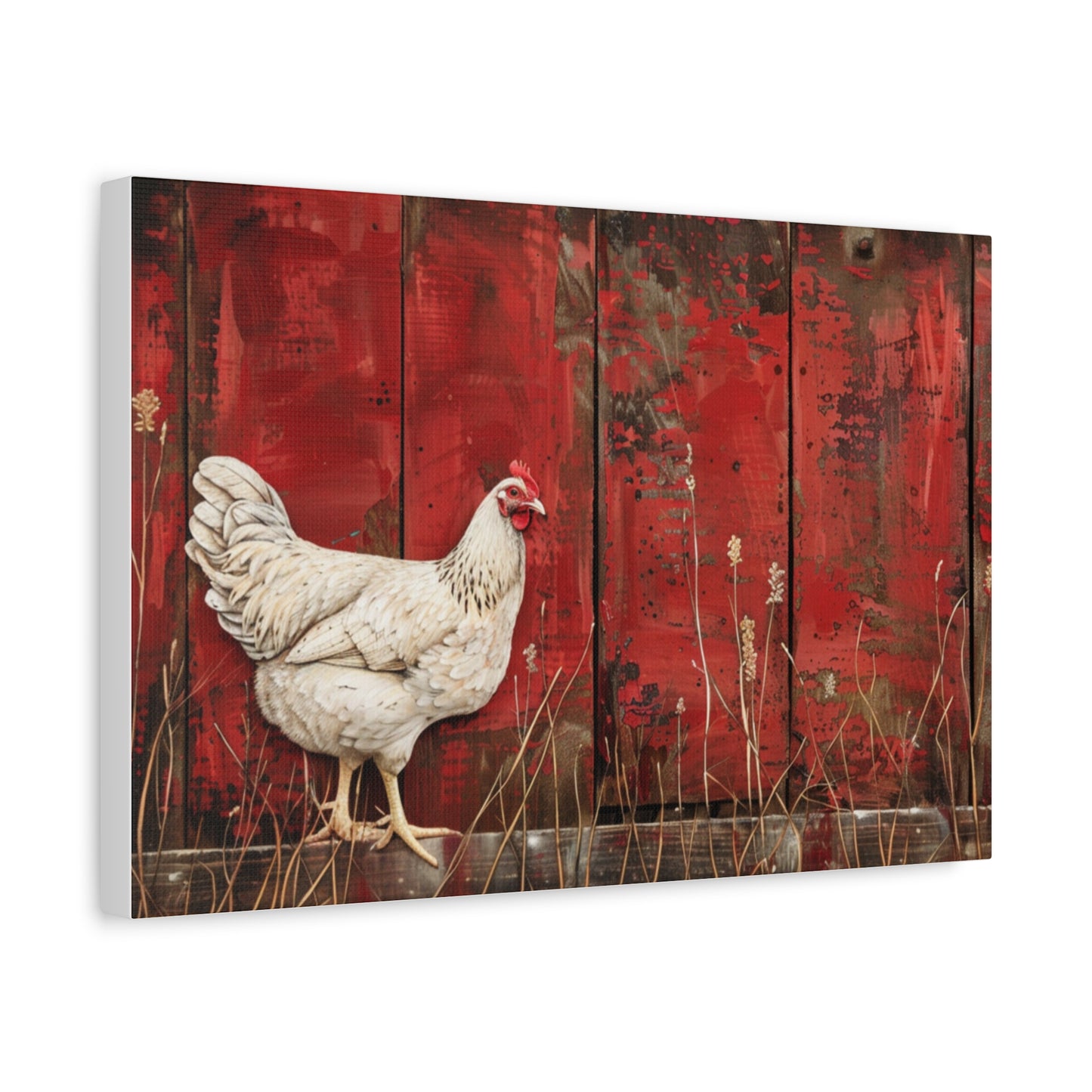 Leghorn "Spice" Chicken Canvas 1.25"