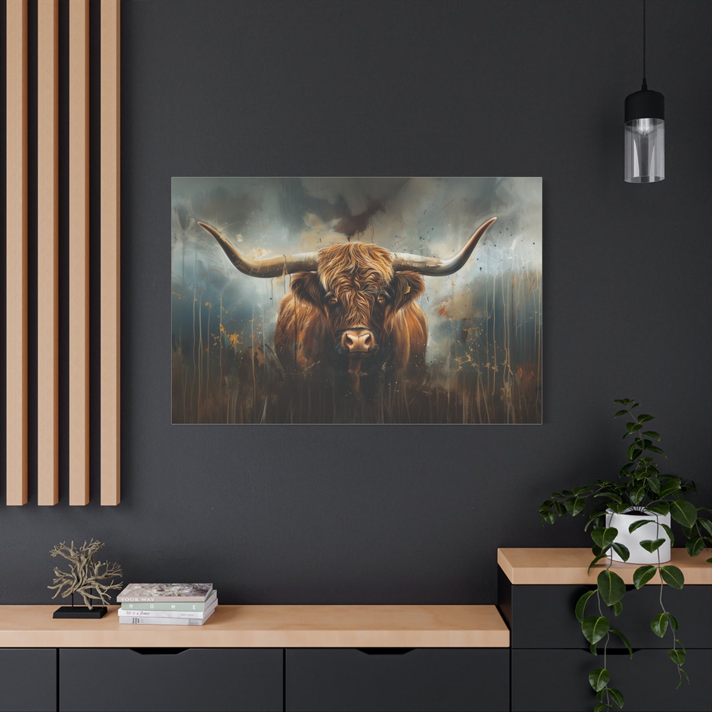 Highland Cow Drippage 1.25"