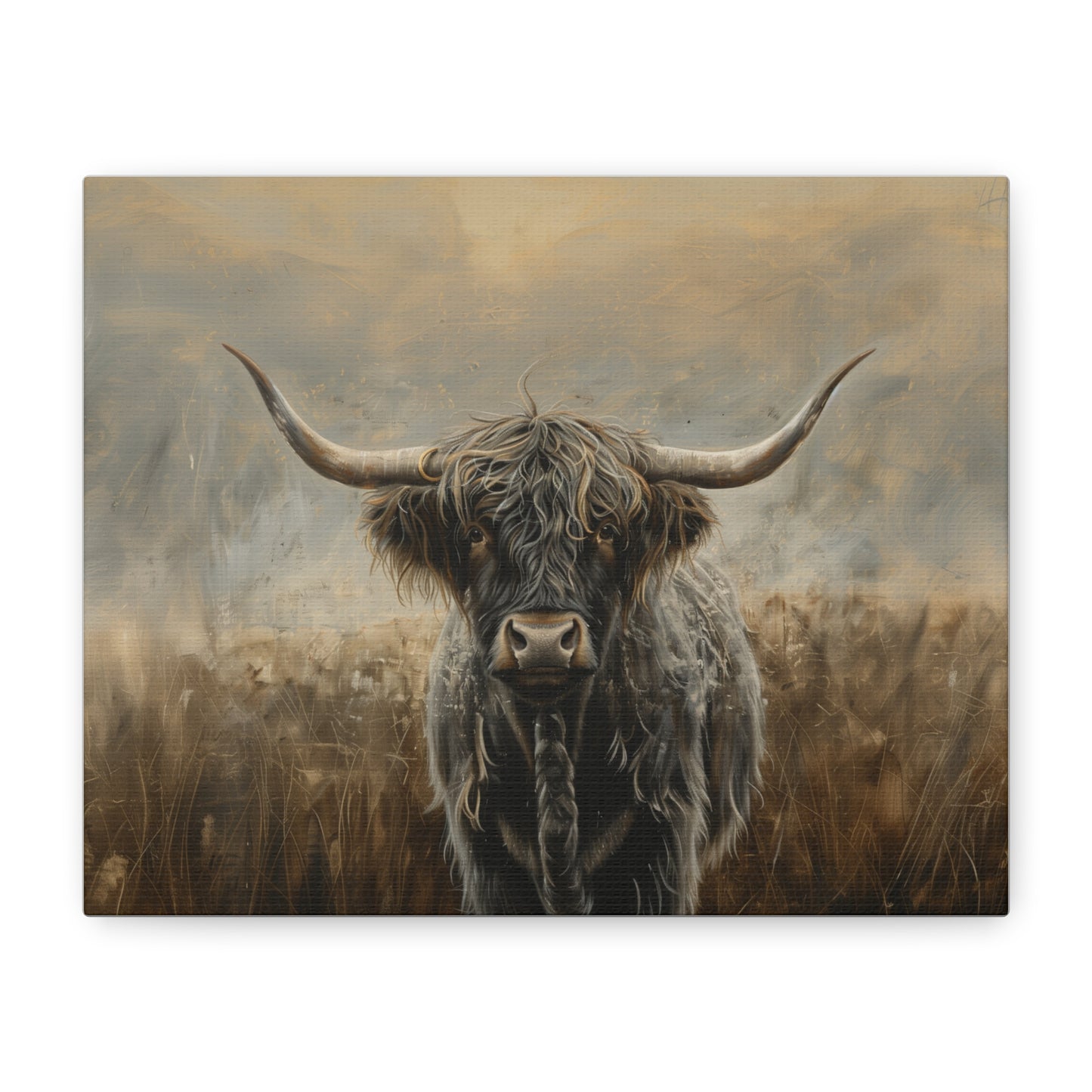 Highland "Black Highlander 2" Cow  1.25"