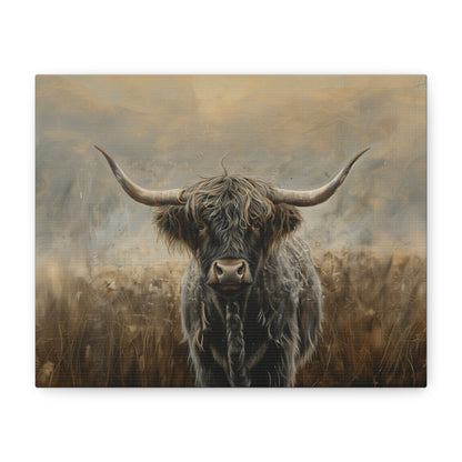 Highland "Black Highlander 2" Cow  1.25"