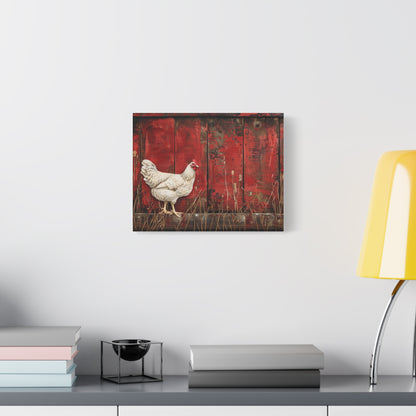 Leghorn "Spice" Chicken Canvas 1.25"