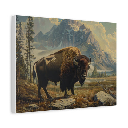 American "Whisper" Buffalo Canvas 1.25"