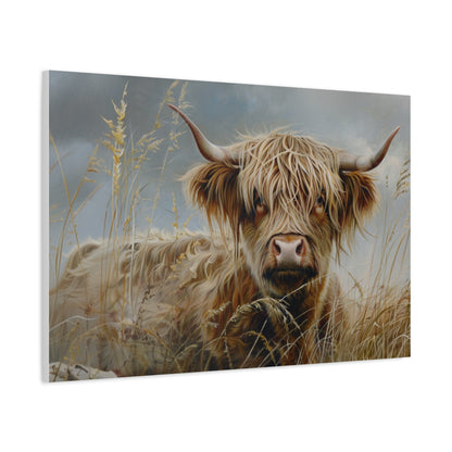 Highland "Goldilocks 2" Cow Canvas 1.25"