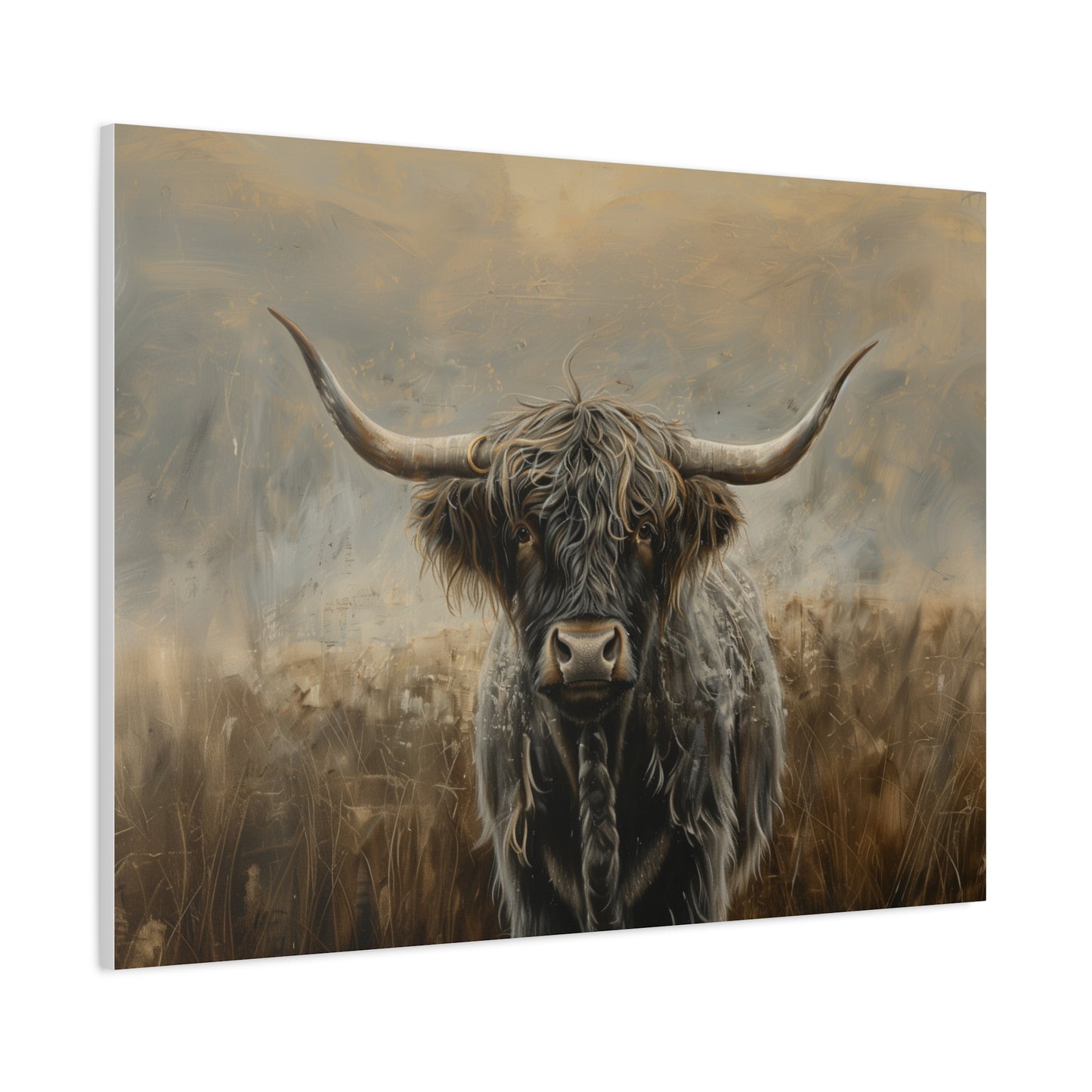 Highland "Black Highlander 2" Cow  1.25"