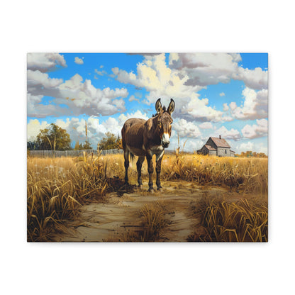 Donkey "Gus" Canvas 1.25"