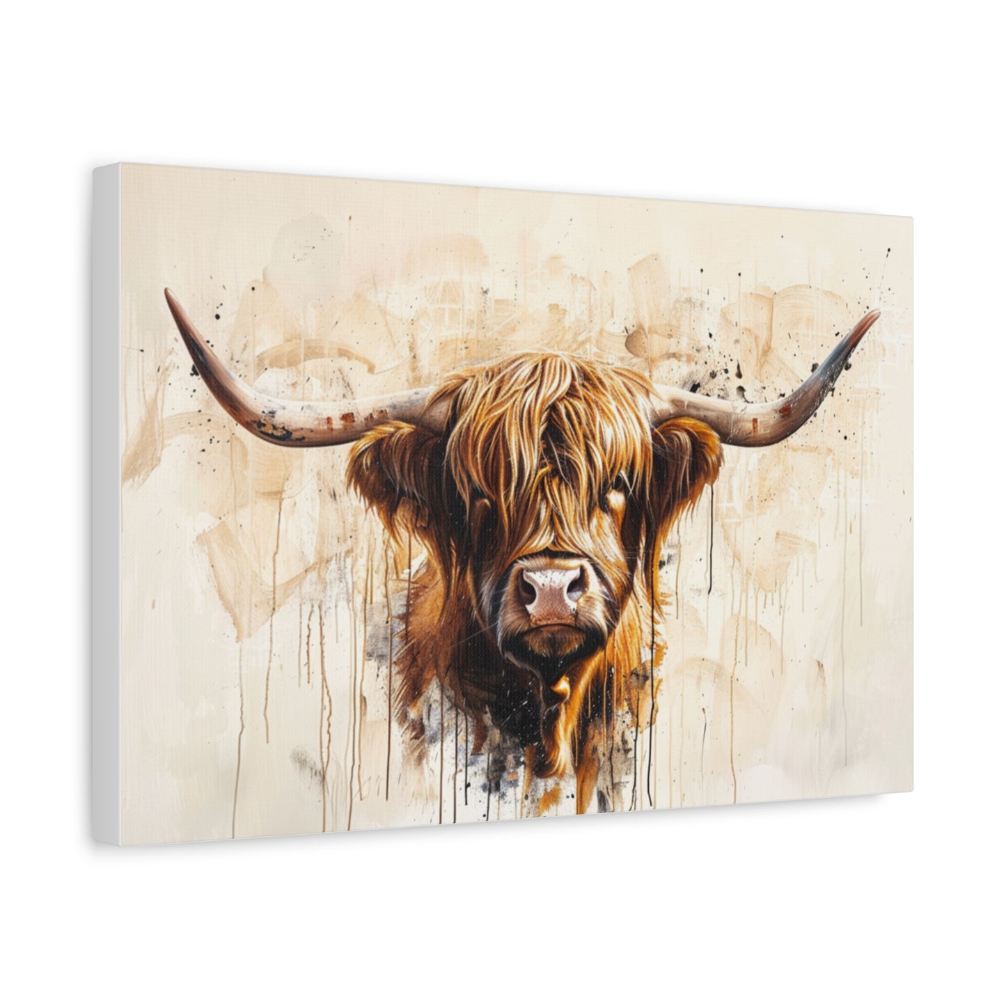 Highland "Red" Cow Canvas 1.25"