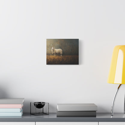 Suffolk "Molly" Sheep Canvas 1.25"