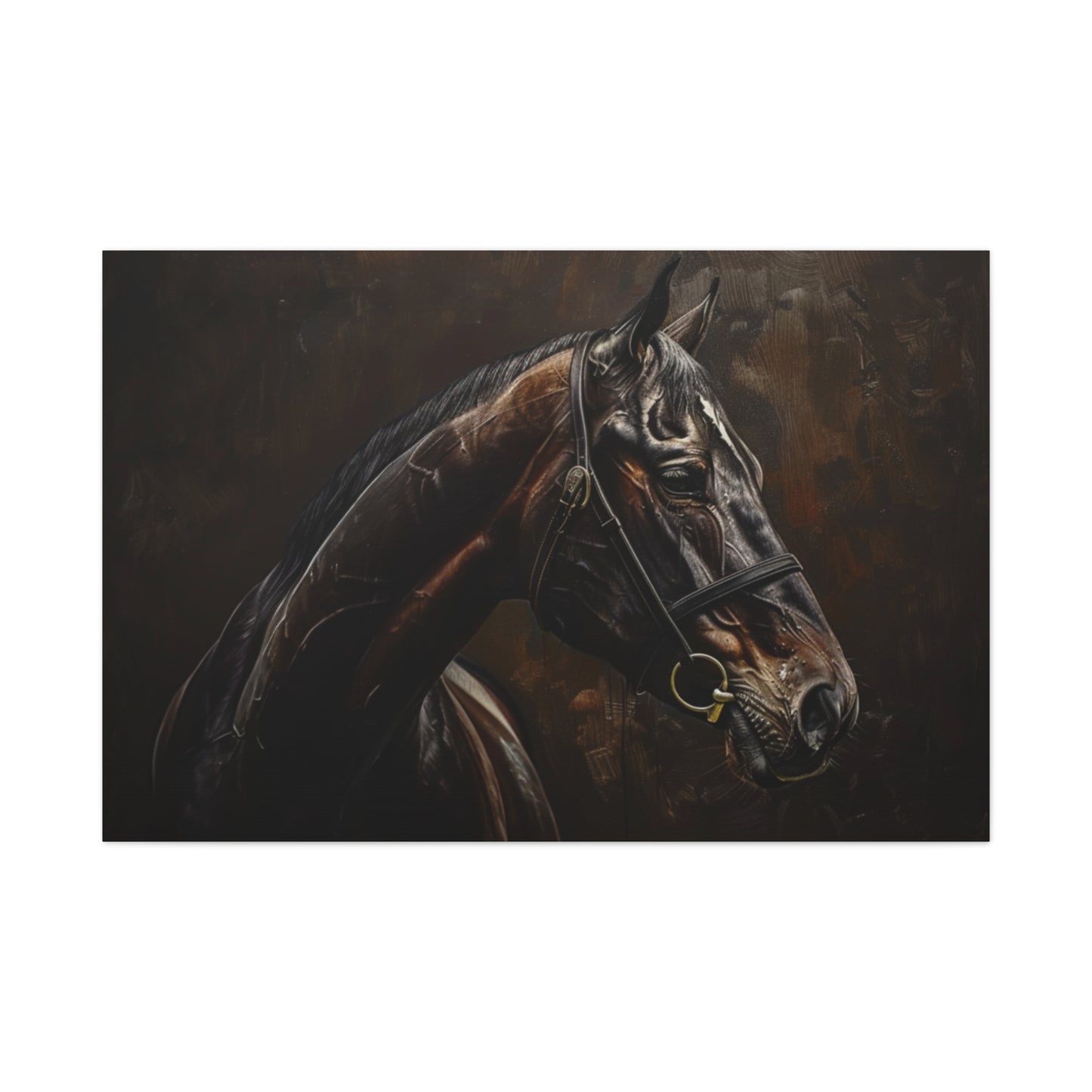 Thoroughbred "Noble Knight" Canvas 1.25"