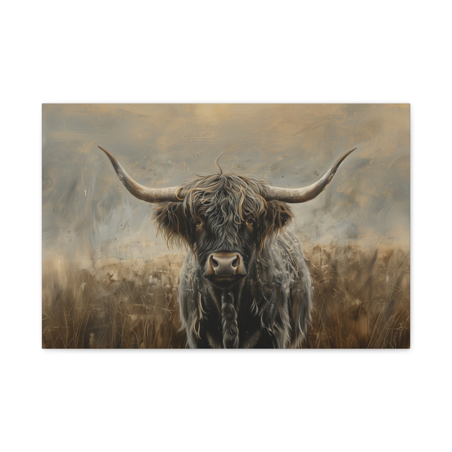 Highland "Black Highlander 2" Cow  1.25"