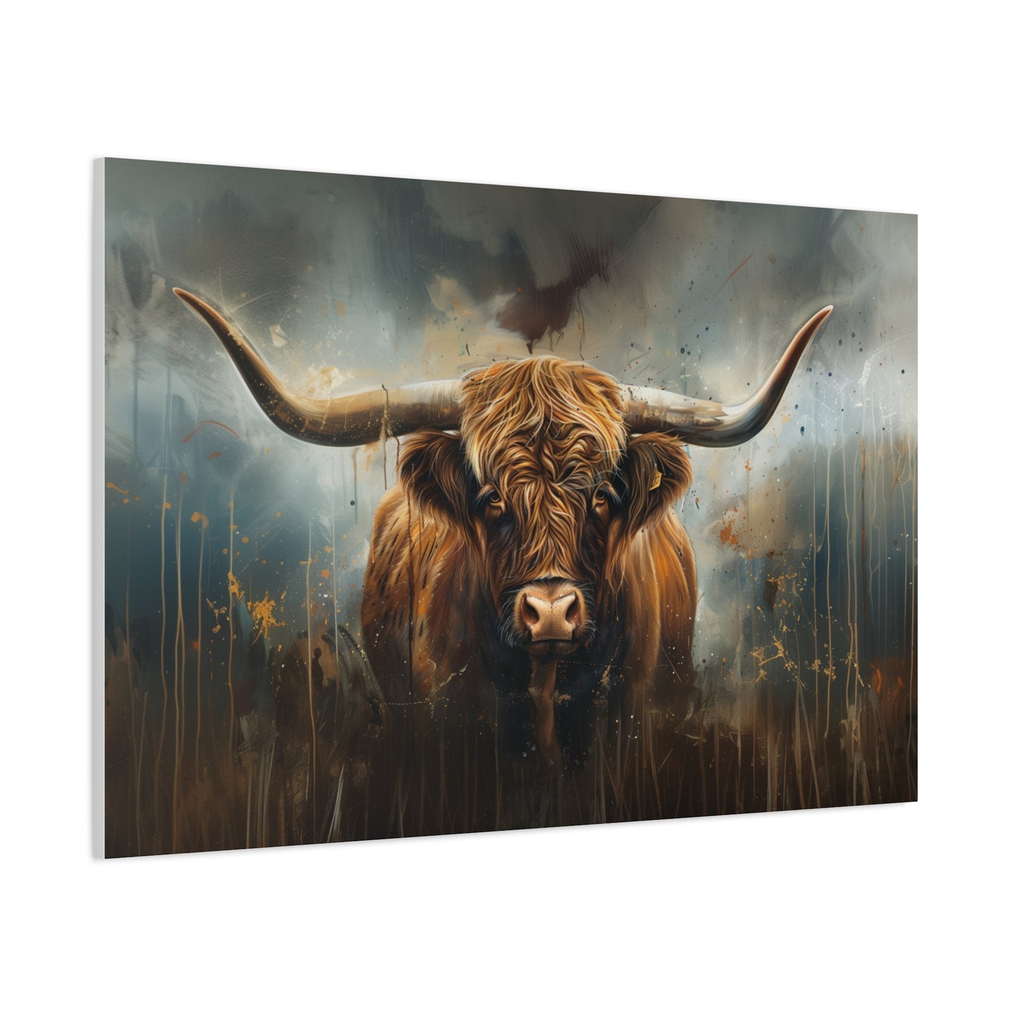 Highland Cow Drippage 1.25"