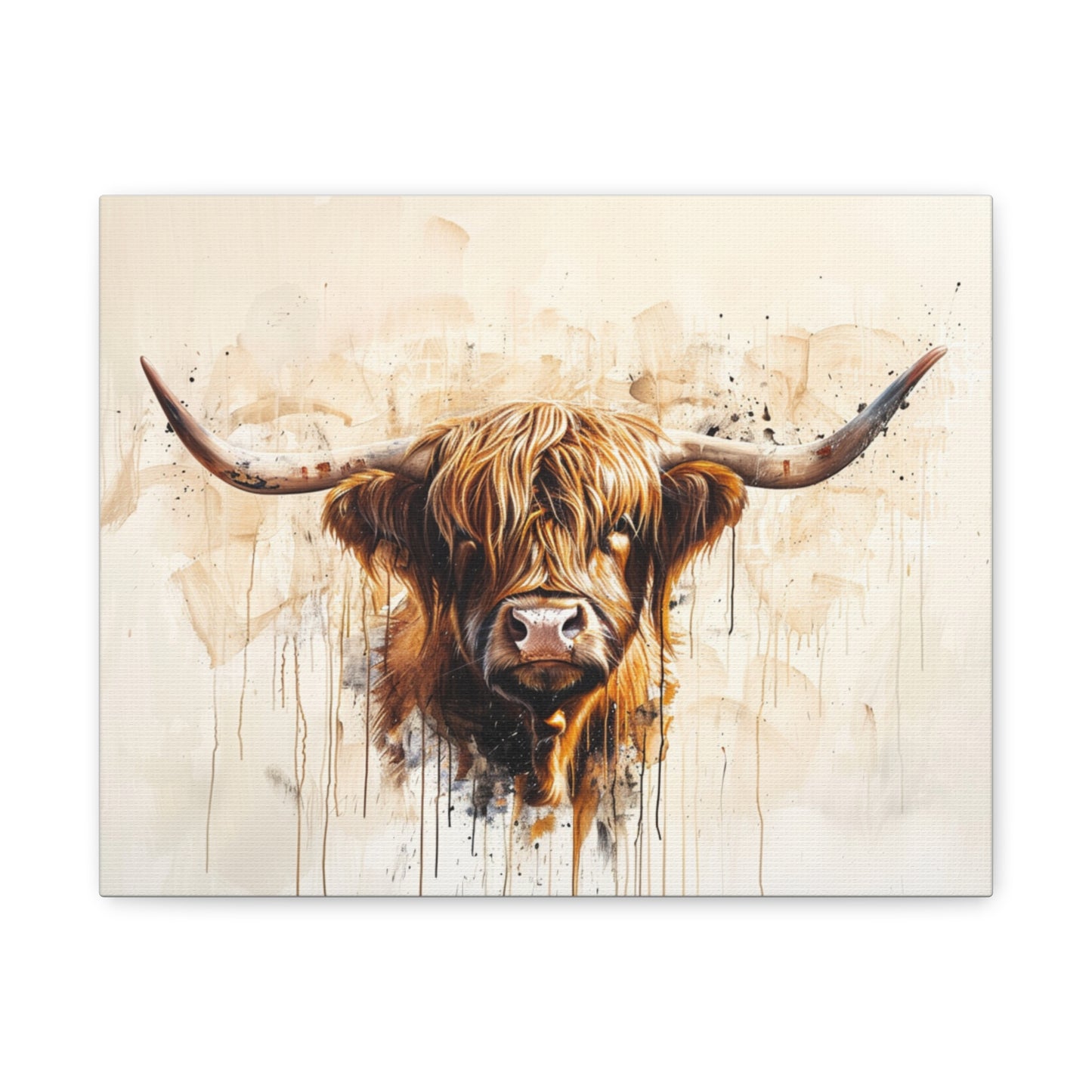 Highland "Red" Cow Canvas 1.25"