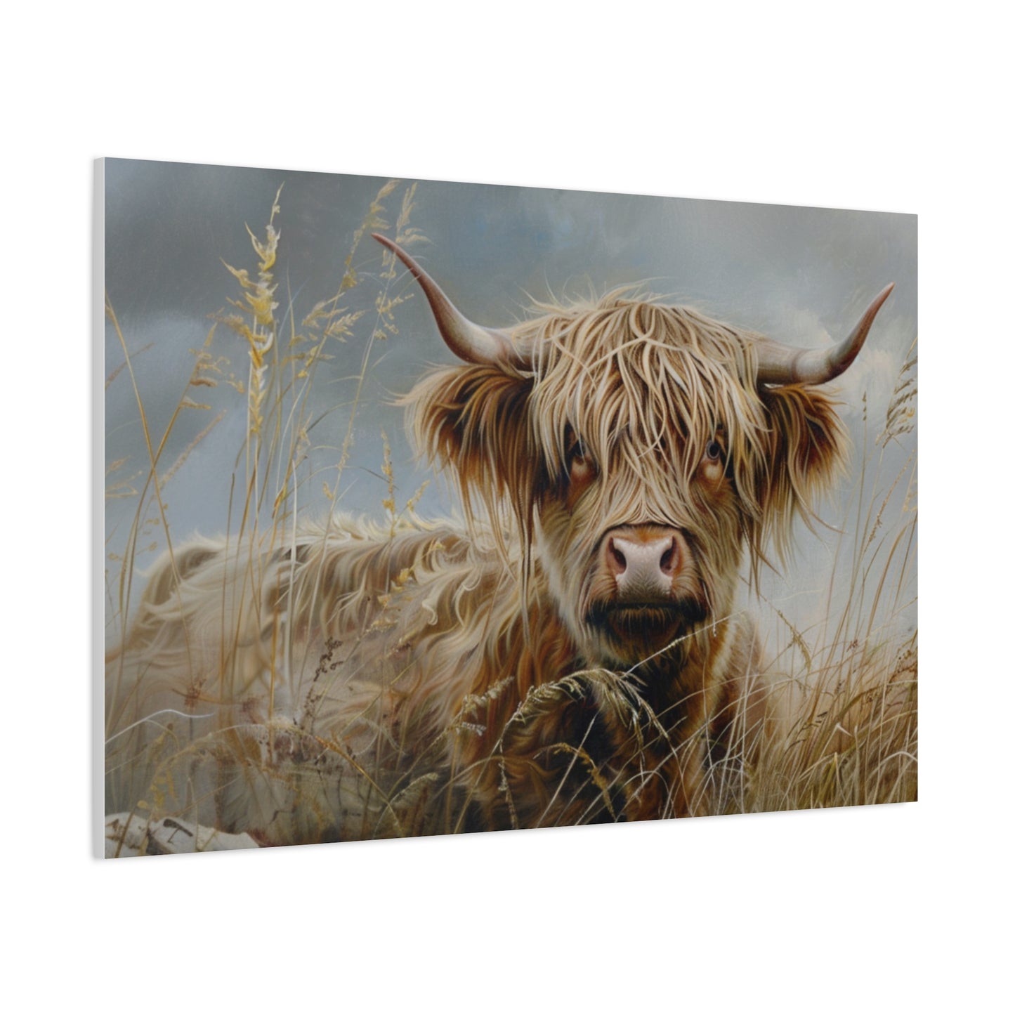 Highland "Goldilocks 2" Cow Canvas 1.25"