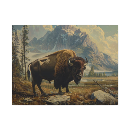 American "Whisper" Buffalo Canvas 1.25"