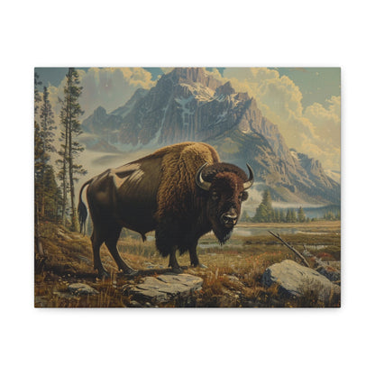 American "Whisper" Buffalo Canvas 1.25"