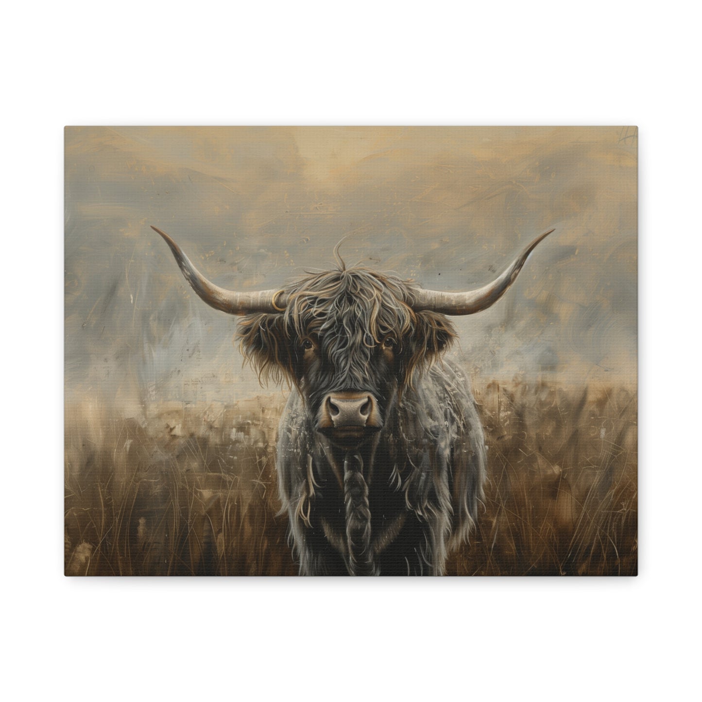 Highland "Black Highlander 2" Cow  1.25"