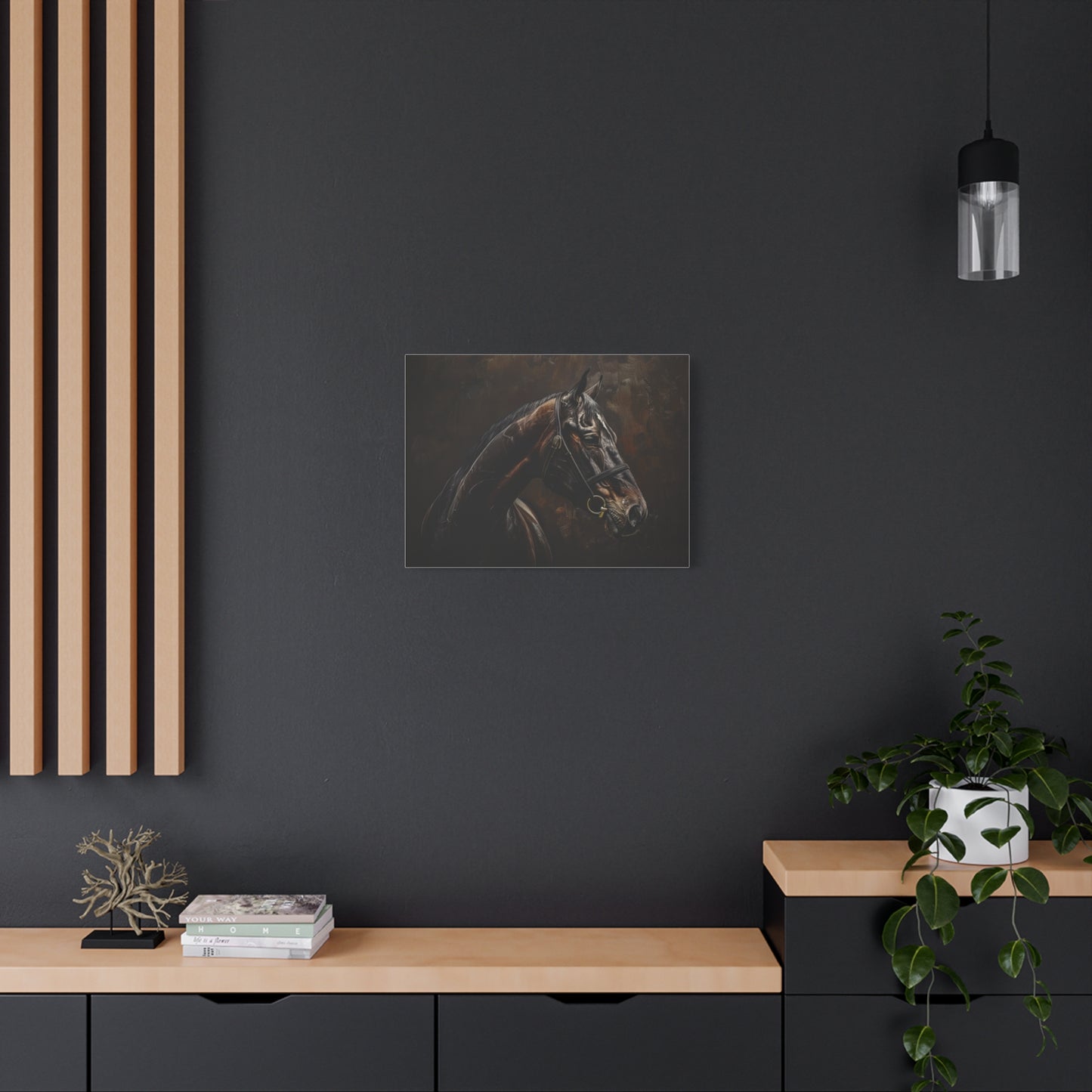 Thoroughbred "Noble Knight" Canvas 1.25"