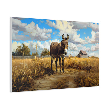 Donkey "Gus" Canvas 1.25"