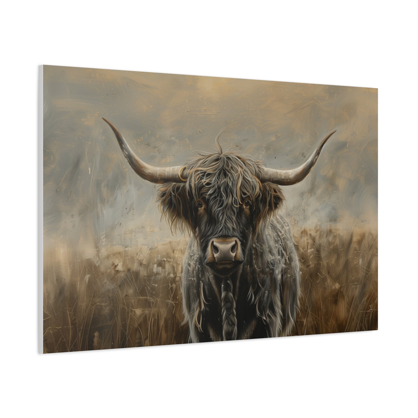 Highland "Black Highlander 2" Cow  1.25"