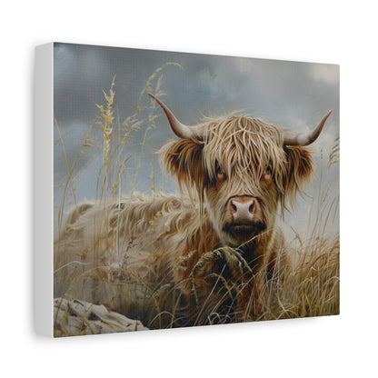 Highland "Goldilocks 2" Cow Canvas 1.25"