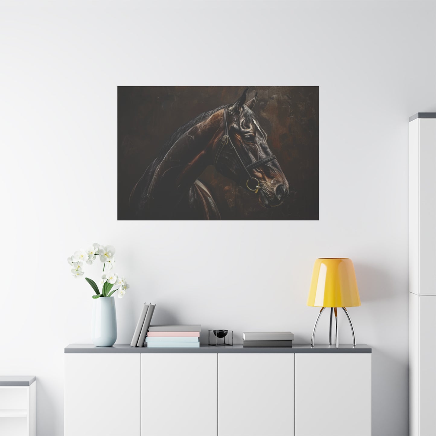 Thoroughbred "Noble Knight" Canvas 1.25"