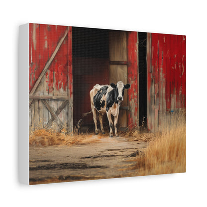 Holstein "Stella" Friesian Cow Canvas 1.25"