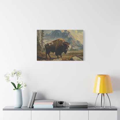 American "Whisper" Buffalo Canvas 1.25"