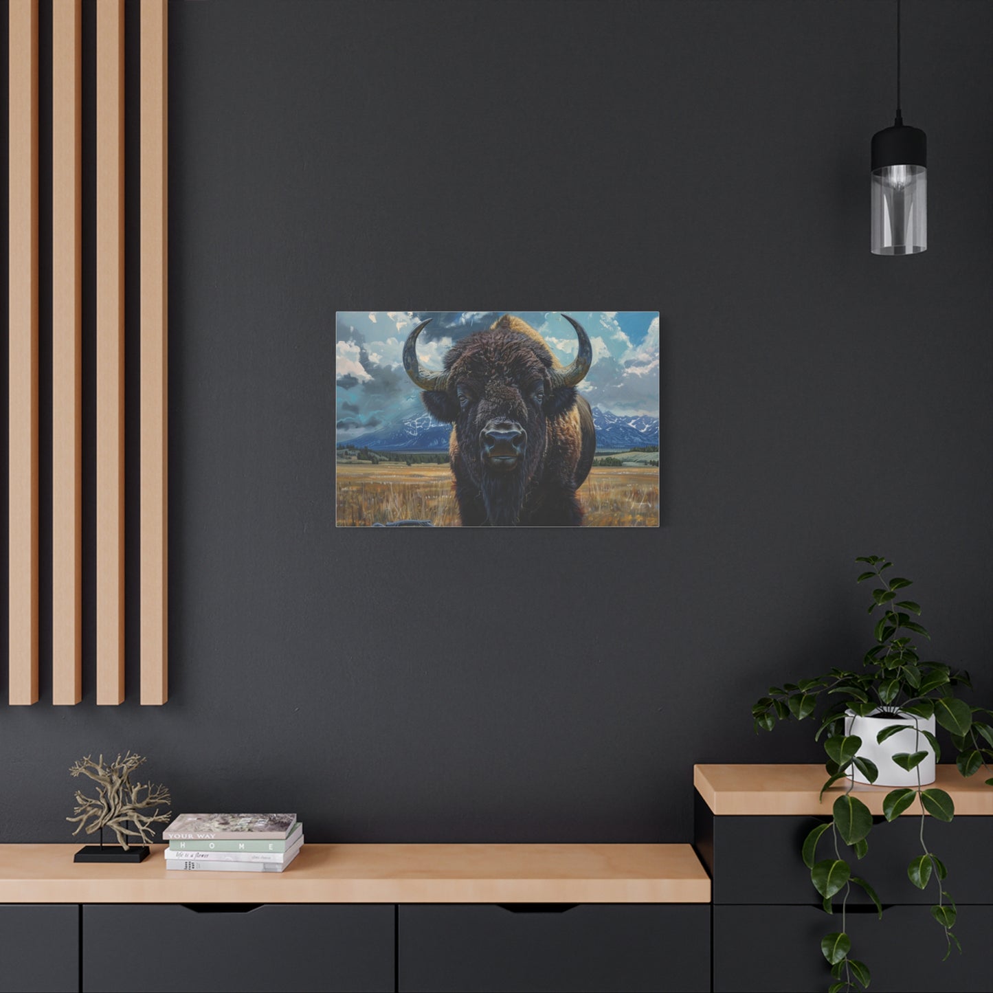 American "Wildfire" Buffalo Canvas 1.25"