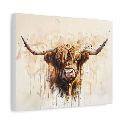 Highland "Red" Cow Canvas 1.25"