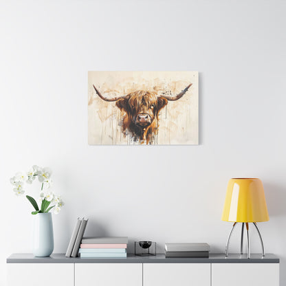 Highland "Red" Cow Canvas 1.25"