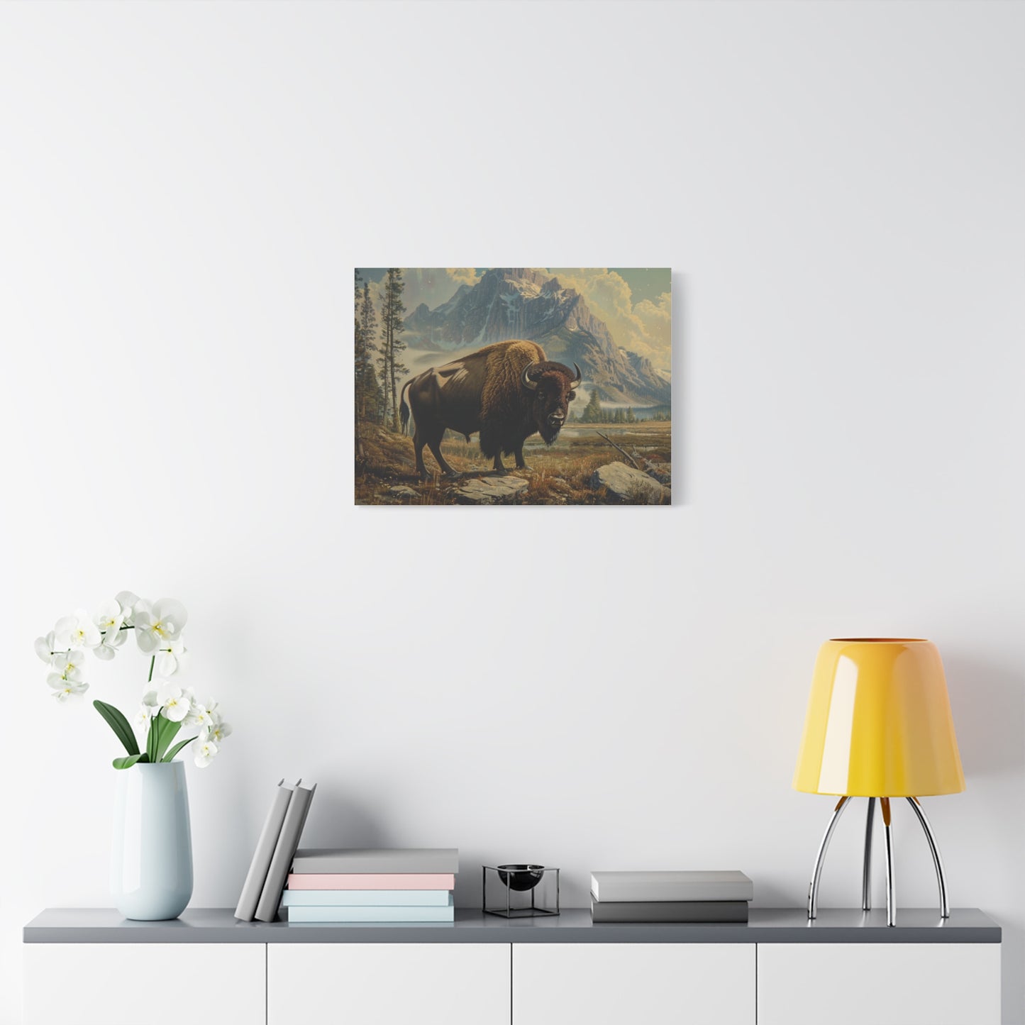 American "Whisper" Buffalo Canvas 1.25"