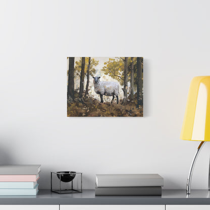 Suffolk "Dolly" Sheep Canvas 1.25"