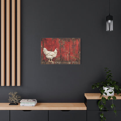 Leghorn "Spice" Chicken Canvas 1.25"