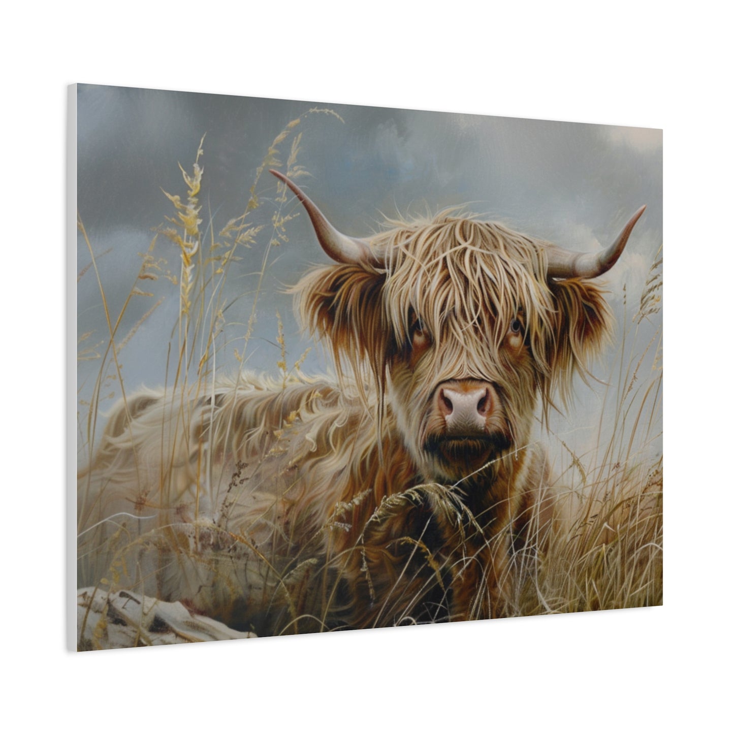 Highland "Goldilocks 2" Cow Canvas 1.25"