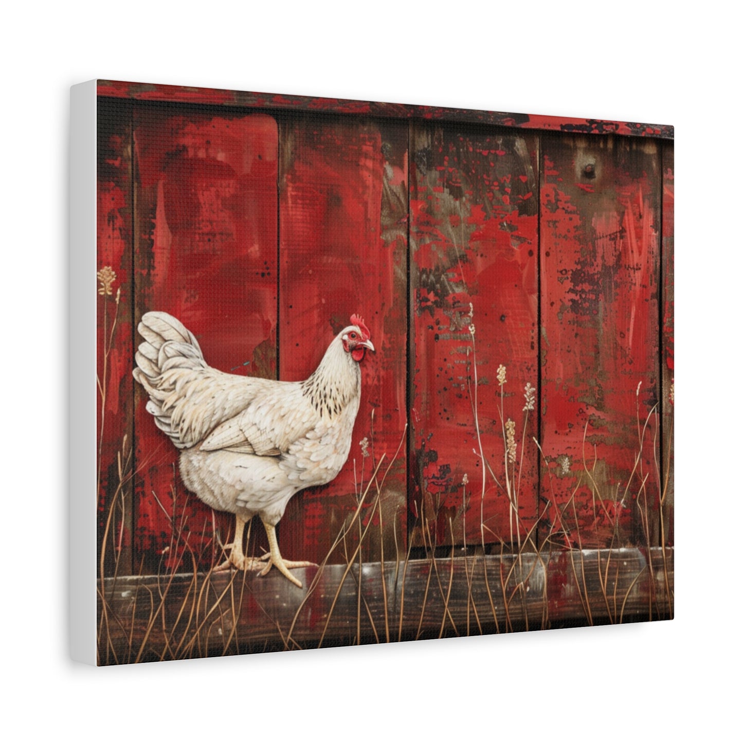 Leghorn "Spice" Chicken Canvas 1.25"