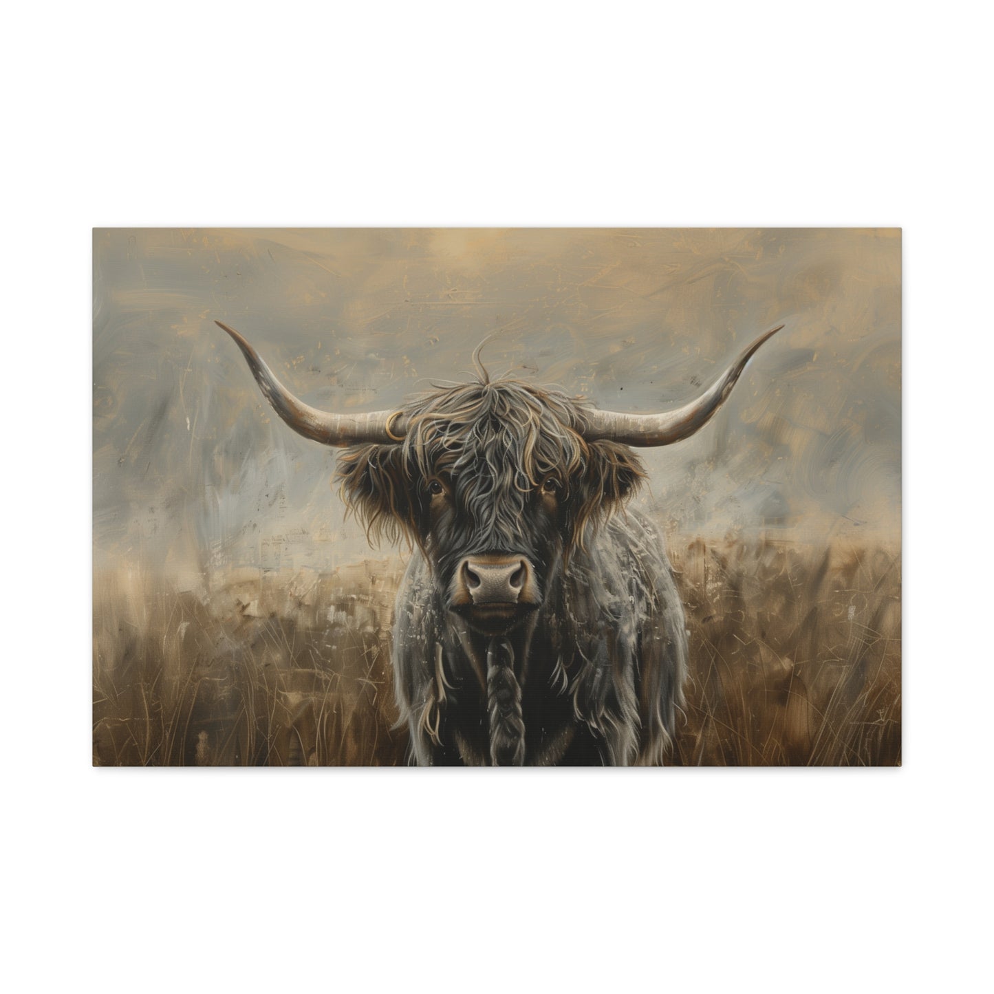 Highland "Black Highlander 2" Cow  1.25"