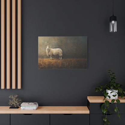 Suffolk "Molly" Sheep Canvas 1.25"