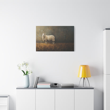 Suffolk "Molly" Sheep Canvas 1.25"