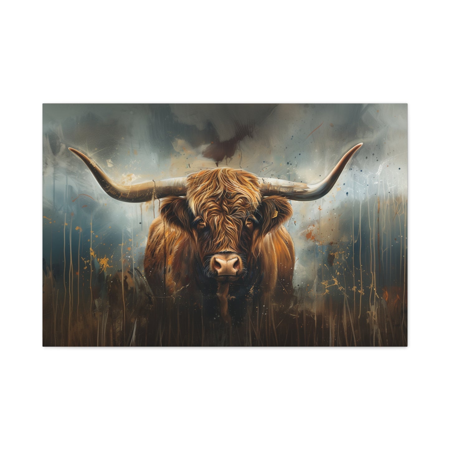 Highland Cow Drippage 1.25"