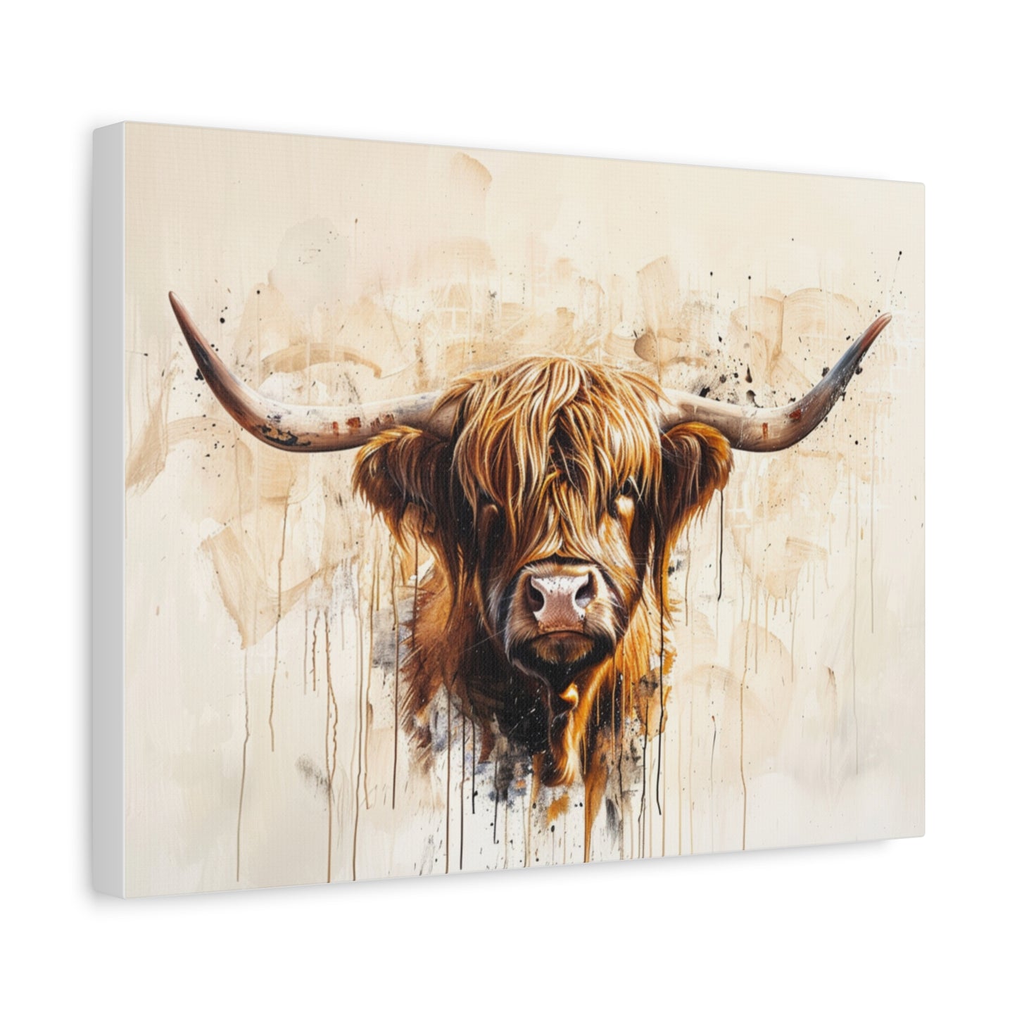 Highland "Red" Cow Canvas 1.25"