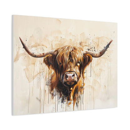 Highland "Red" Cow Canvas 1.25"