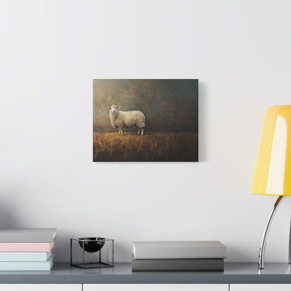 Suffolk "Molly" Sheep Canvas 1.25"